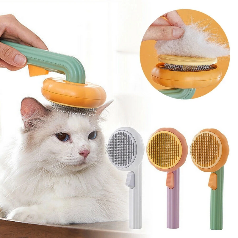 Escova Remove Pelos Autolimpante Pet Siri