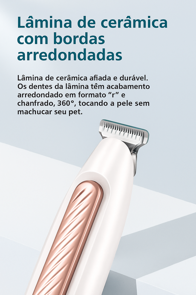 Aparador de Pelos com LED Pet