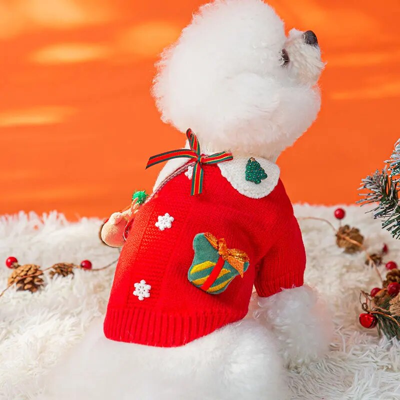 Tricot Pet Adorável de Natal