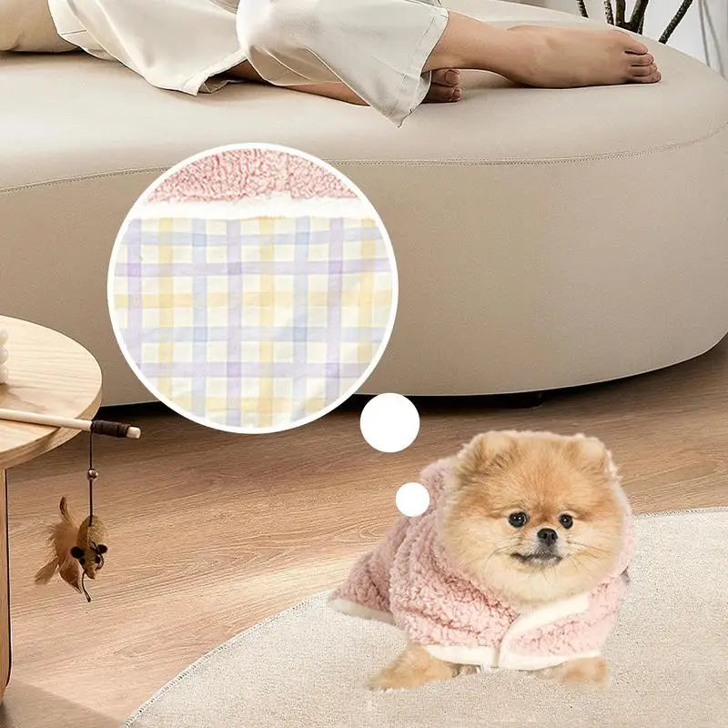 Capa Pet Poncho Rib