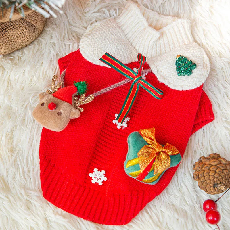Tricot Pet Adorável de Natal