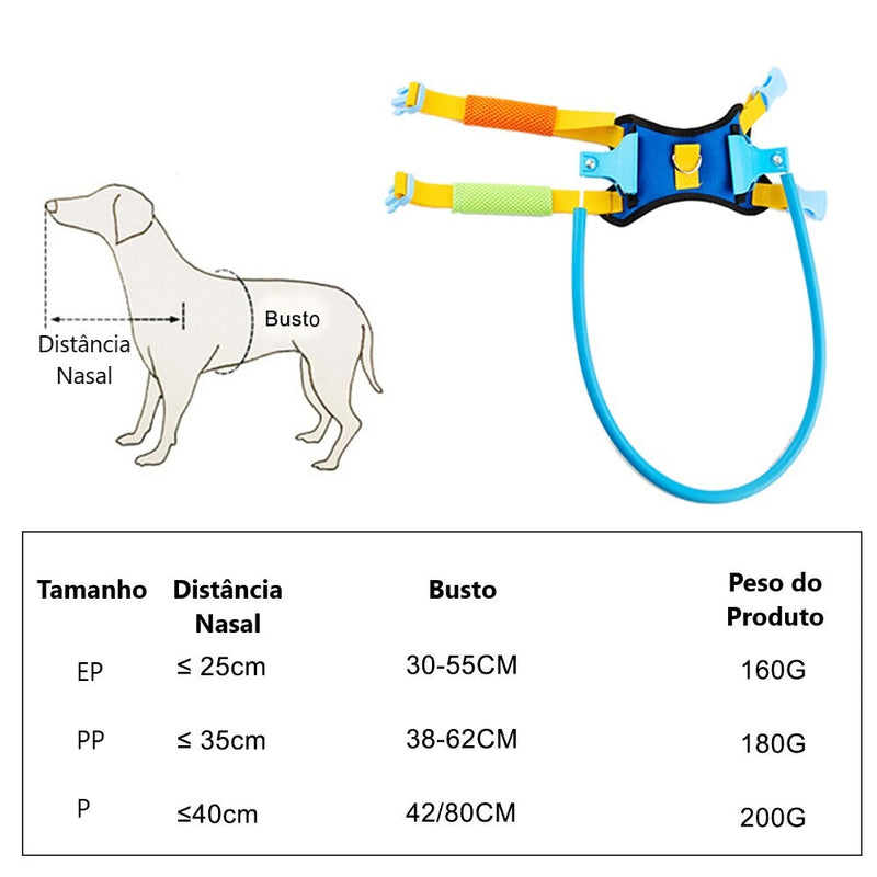 Coleira Pet Cego Anti-colisão