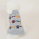 Tricot Lã Mescla Paws