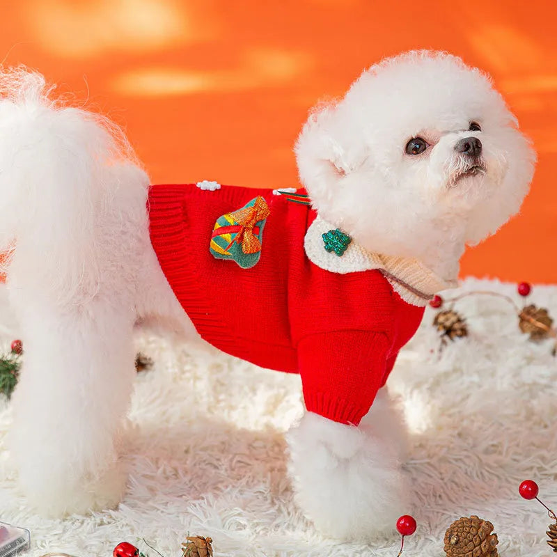 Tricot Pet Adorável de Natal