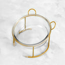 Tigela Inclinada Vidro Mog